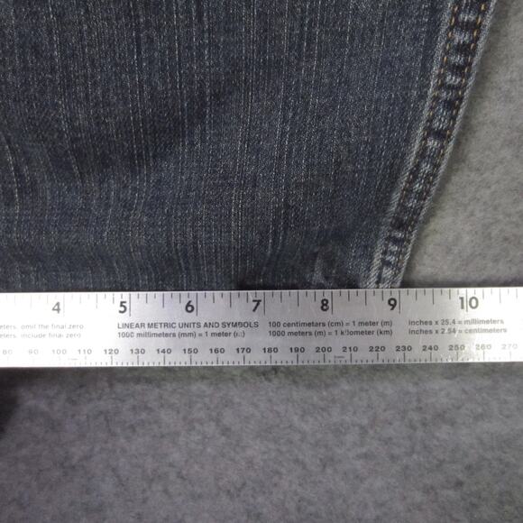 Levis 550 Jeans Mens 40x32 Blue Denim Relaxed Fit Tapered Leg Medium Wash - Picture 2 of 10